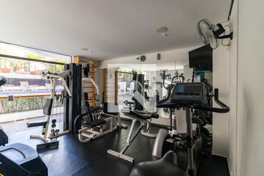 Área comum - Academia de apartamento à venda com 3 quartos, 188m² em Vila Olímpia, São Paulo