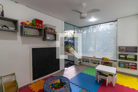 Área comum - brinquedoteca de apartamento à venda com 3 quartos, 188m² em Vila Olímpia, São Paulo