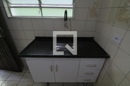 Cozinha - Torneira de casa de condomínio para alugar com 1 quarto, 36m² em Ipiranga, São Paulo