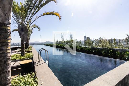 Área comum - Piscina de apartamento para alugar com 1 quarto, 60m² em Butantã, São Paulo