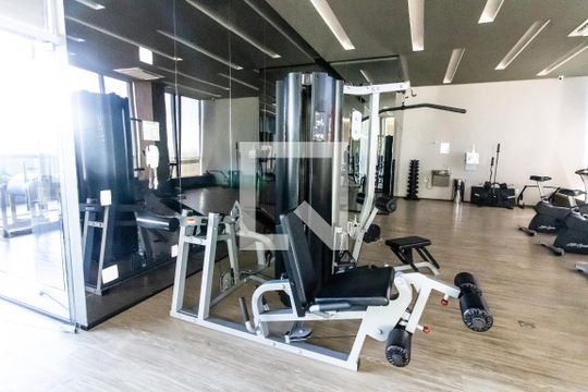 Área comum - Academia de apartamento para alugar com 1 quarto, 60m² em Butantã, São Paulo