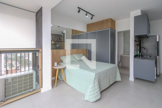 Studio de kitnet/studio para alugar com 1 quarto, 31m² em Campo Belo, São Paulo