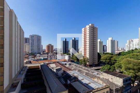 Vista - Varanda de kitnet/studio para alugar com 1 quarto, 37m² em Brás, São Paulo