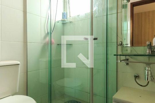 Banheiro da Suíte de casa de condomínio à venda com 3 quartos, 185m² em Vila Matilde, São Paulo