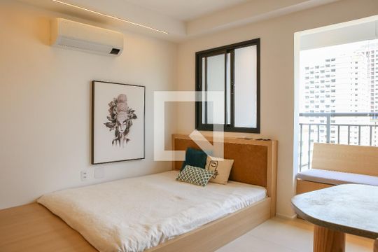 Sala Quarto de kitnet/studio à venda com 1 quarto, 25m² em Perdizes, São Paulo