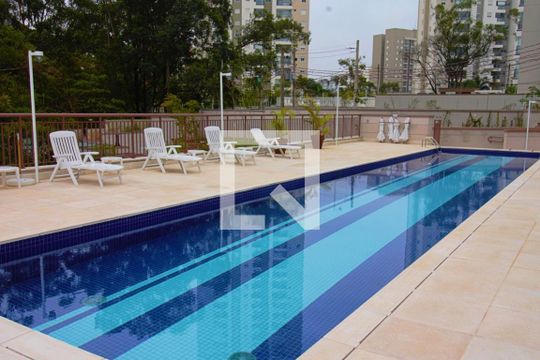 Área comum - Piscina de apartamento à venda com 2 quartos, 56m² em Vila Andrade, São Paulo