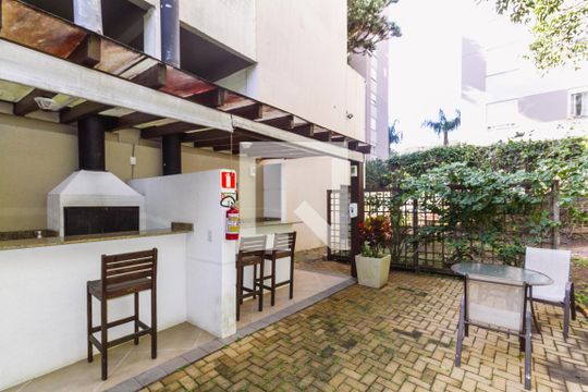 Área comum - Churrasqueira de apartamento à venda com 3 quartos, 74m² em Teresópolis, Porto Alegre