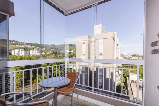 Sacada de apartamento à venda com 3 quartos, 74m² em Teresópolis, Porto Alegre