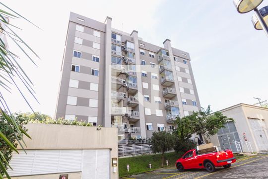 Fachada do bloco de apartamento à venda com 3 quartos, 74m² em Teresópolis, Porto Alegre
