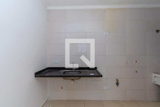 Cozinha de apartamento à venda com 2 quartos, 48m² em Chácara Belenzinho, São Paulo