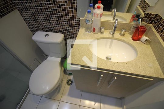 Banheiro da Suíte de apartamento à venda com 3 quartos, 82m² em Mooca, São Paulo