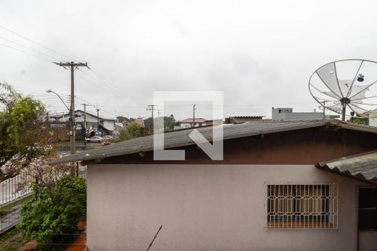 Sala 2-Vista de casa para alugar com 2 quartos, 90m² em Rio Branco, Canoas