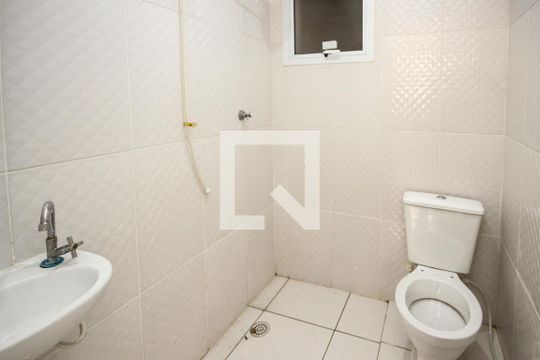 Banheiro de apartamento para alugar com 1 quarto, 35m² em Chácara Belenzinho, São Paulo
