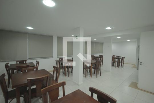 Área comum - Salão de festas de apartamento à venda com 2 quartos, 60m² em Passo D’areia, Porto Alegre