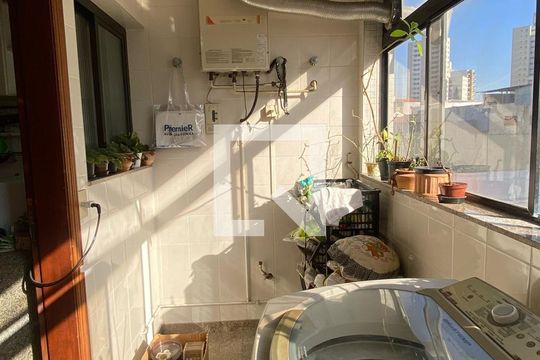 Área de Serviço de apartamento à venda com 3 quartos, 198m² em Vila Regente Feijó, São Paulo