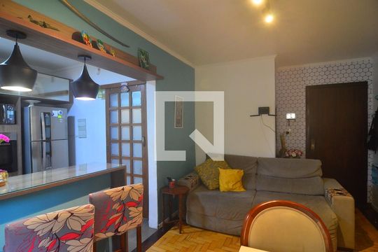 Sala de apartamento à venda com 2 quartos, 64m² em Centro, Canoas