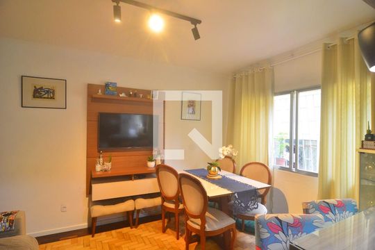 Sala de apartamento à venda com 2 quartos, 64m² em Centro, Canoas