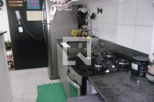 Cozinha de apartamento à venda com 2 quartos, 56m² em Del Castilho, Rio de Janeiro