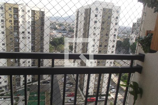 Varanda de apartamento à venda com 2 quartos, 56m² em Del Castilho, Rio de Janeiro