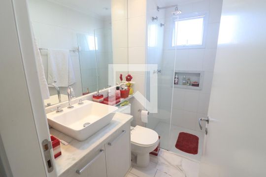 Banheiro Quarto 1  de apartamento à venda com 2 quartos, 105m² em Parque Mandaqui, São Paulo