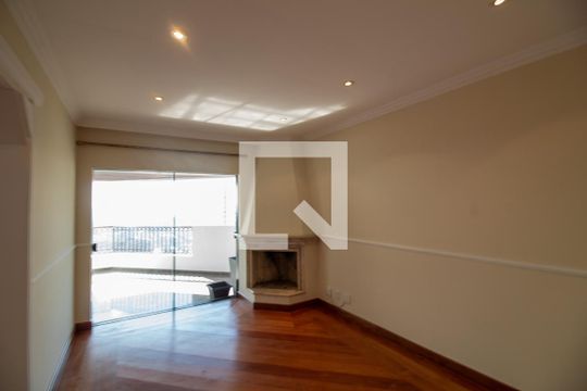 Sala da Lareira de apartamento à venda com 5 quartos, 630m² em Vila Congonhas, São Paulo