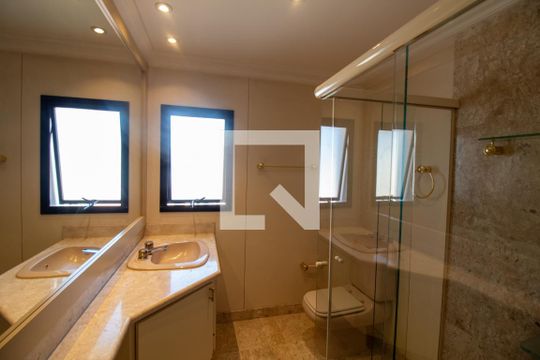Banheiro da Suíte 1 de apartamento à venda com 5 quartos, 630m² em Vila Congonhas, São Paulo
