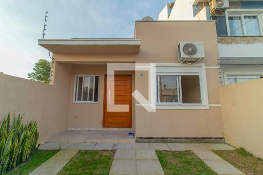 Fachada de casa à venda com 2 quartos, 70m² em Aberta dos Morros, Porto Alegre
