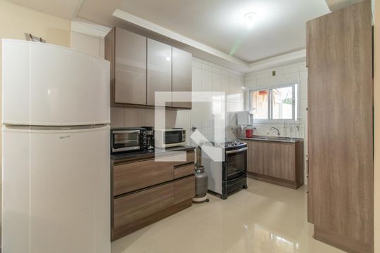 Cozinha de casa à venda com 2 quartos, 70m² em Aberta dos Morros, Porto Alegre
