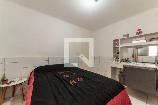 Quarto - Piso Inferior de casa à venda com 3 quartos, 125m² em Vila Falchi, Mauá