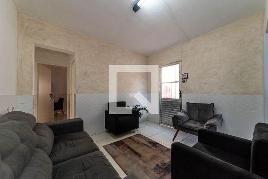 Sala - Piso Inferior de casa à venda com 3 quartos, 125m² em Vila Falchi, Mauá
