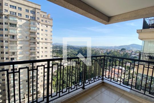 Sacada de apartamento para alugar com 1 quarto, 50m² em Sítio Tamboré Alphaville, Barueri