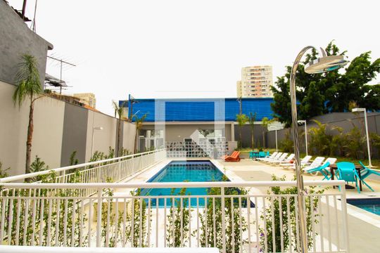 Área comum - Piscina de apartamento para alugar com 2 quartos, 37m² em Quarta Parada, São Paulo