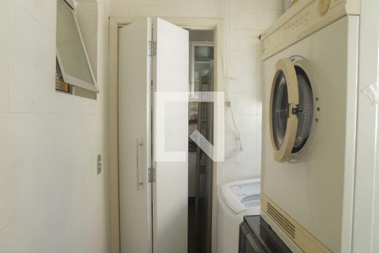 Área de Serviço de apartamento para alugar com 2 quartos, 110m² em Vila Clementino, São Paulo