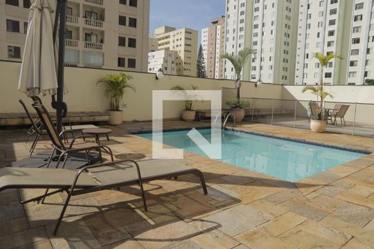 Área comum Piscina de apartamento para alugar com 2 quartos, 110m² em Vila Clementino, São Paulo