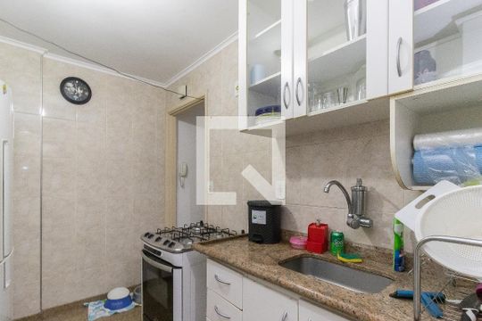 Cozinha de apartamento para alugar com 2 quartos, 60m² em Jardim America, São José dos Campos