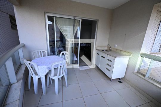 Varanda de apartamento para alugar com 3 quartos, 90m² em Serrinha, Goiânia
