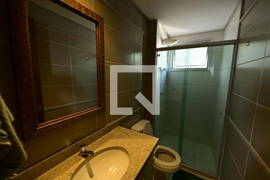 Banheiro de apartamento para alugar com 3 quartos, 90m² em Serrinha, Goiânia