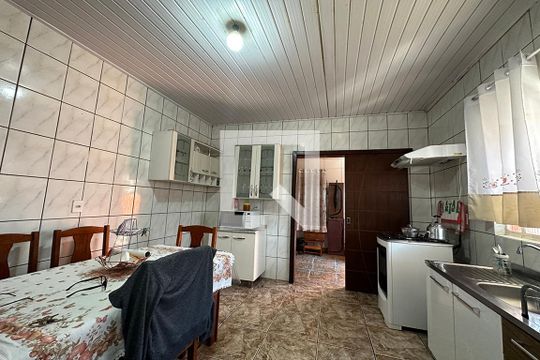 Cozinha de casa para alugar com 2 quartos, 140m² em Campina, São Leopoldo