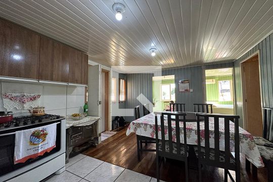 Cozinha de casa para alugar com 2 quartos, 60m² em Campina, São Leopoldo