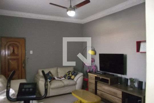 Sala de apartamento à venda com 3 quartos, 100m² em Higienópolis, Rio de Janeiro