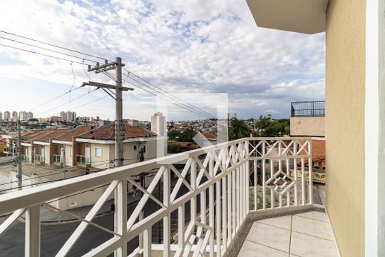 Varanda da Suíte 1 de casa à venda com 3 quartos, 200m² em Vila Brasilina, São Paulo