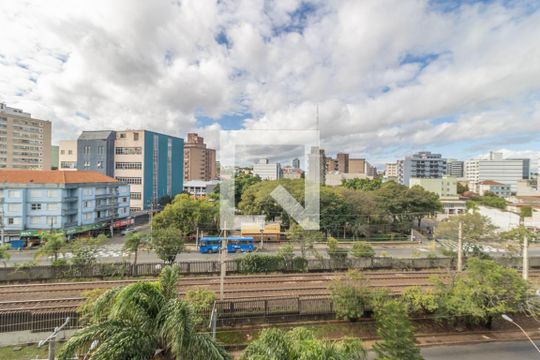 Varanda da Sala-Vista de apartamento para alugar com 3 quartos, 84m² em Centro, Canoas