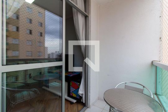 Varanda da Sala de apartamento à venda com 3 quartos, 75m² em Tatuapé, São Paulo
