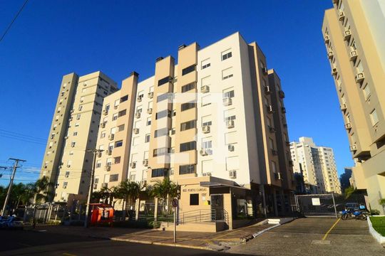 Fachada do bloco de apartamento à venda com 2 quartos, 67m² em Harmonia, Canoas