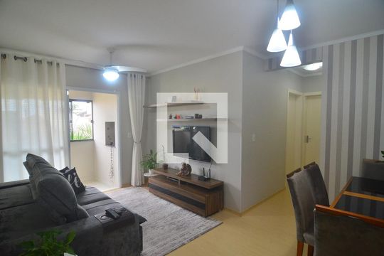 Sala de apartamento à venda com 2 quartos, 67m² em Harmonia, Canoas