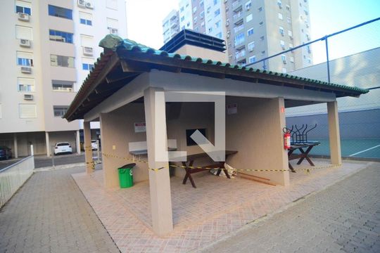 Área comum - Churrasqueira de apartamento à venda com 2 quartos, 67m² em Harmonia, Canoas