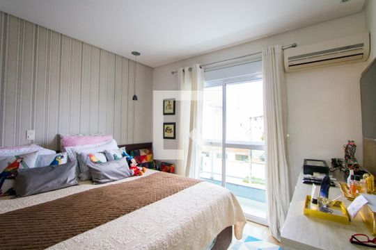 Quarto 1 - Suíte de casa à venda com 3 quartos, 200m² em Paraíso, Santo André