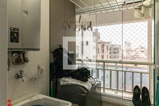 Área de Serviço de apartamento à venda com 2 quartos, 65m² em Santa Efigênia, São Paulo