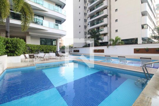 Área comum - Piscina de apartamento para alugar com 3 quartos, 77m² em Jacarepaguá, Rio de Janeiro