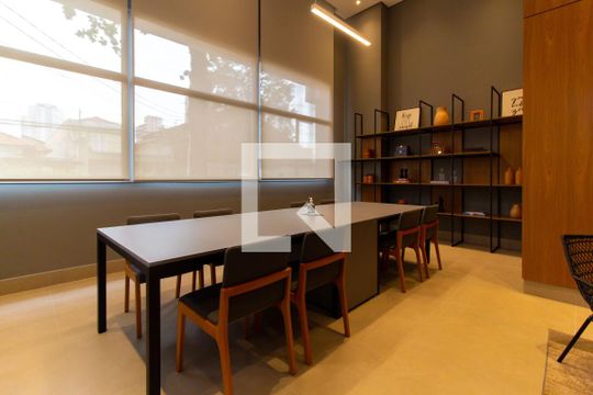Área comum - Coworking de apartamento à venda com 0 quarto, 24m² em Tatuapé, São Paulo